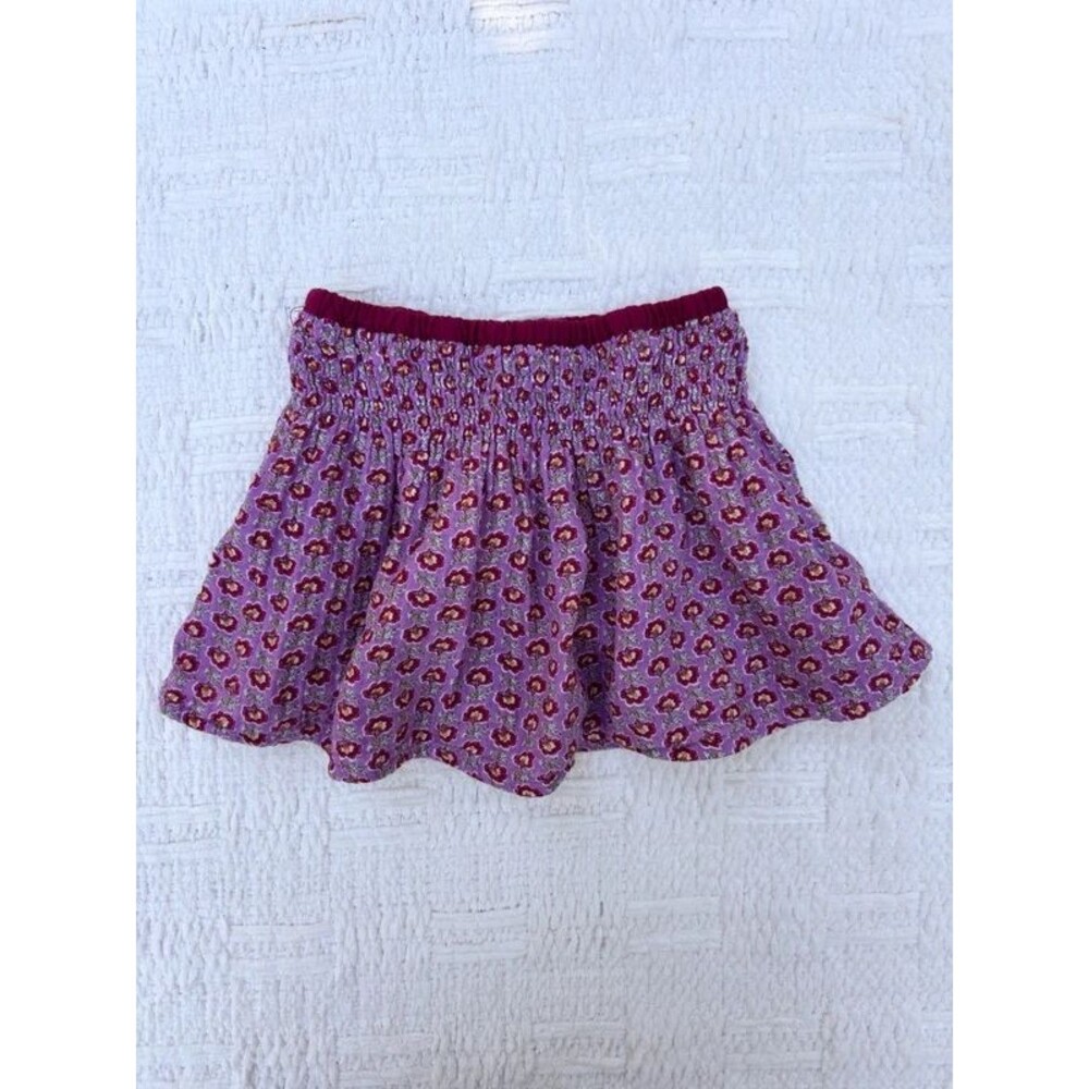 Zara Baby Girls Purple Floral Skort 12-18 Months